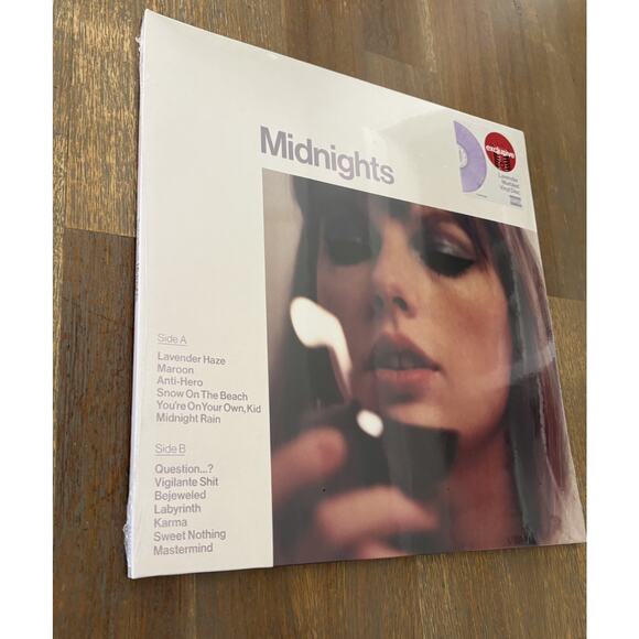 Taylor Swift Midnights Lavender Edition Vinyl Target Exclusive Brand New Sealed - Picture 3 of 6